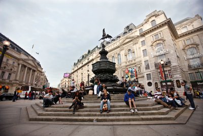 Piccadilly Circus, London (foto) av Unbekannt