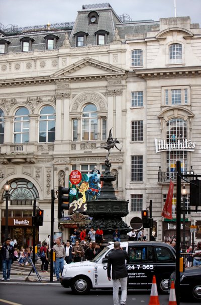Piccadilly Circus, London (foto) av Unbekannt