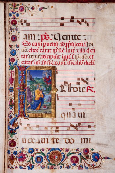 Piccolomini bibliotek: Körbok, torsk. 7.G, ff. 40v med "Jeremiah