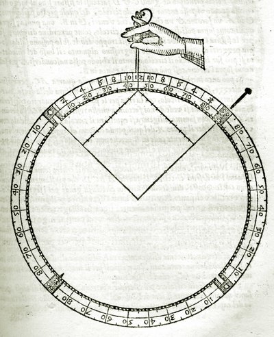 Plansch från "Armonia Astronomica et Geometrica, quattro trattati ne 