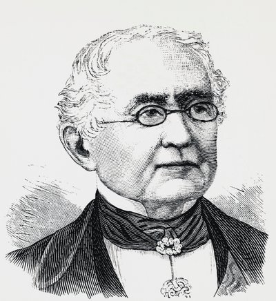 Porträtt av Alexander Gorchakov (1798-1883), rysk utrikesminister av William M. Timlin