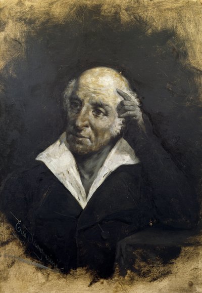 Porträtt av Domenico Rossetti (Trieste 1774-1842), italiensk politiker och jurist av Benjamin Baud