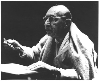 Porträtt av Igor Stravinsky (foto) av Unbekannt