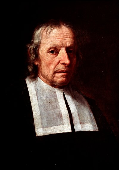 Porträtt av Marcello Malpighi, italiensk läkare och biolog (målning) av Unbekannter Künstler