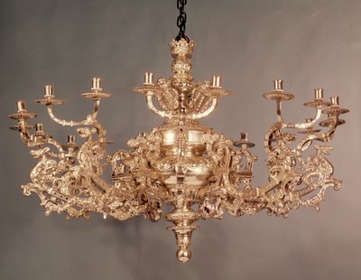 Drottning Anne ljuskrona, c.1704 av Unbekannt