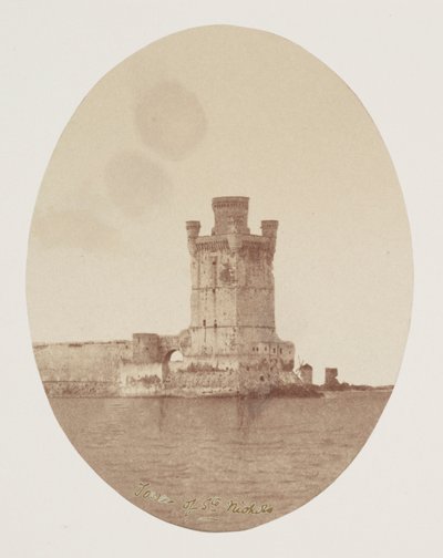 Rhodos hamn, ca 1849 av Unbekannt
