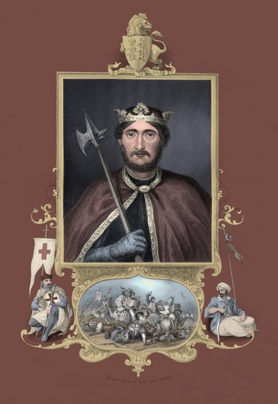 Richard I av Unbekannter Künstler