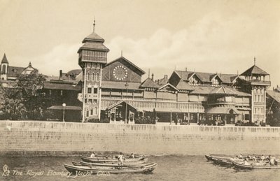 Royal Bombay Yacht Club RBYC, Bombay, ca 1900-talet (foto) av Unbekannter Künstler