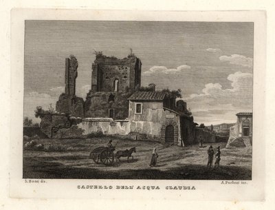 Ruinerna av Aqua Claudia-akvedukten, Castelo dell