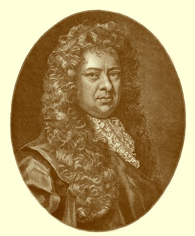 Samuel Pepys, porträtt av Unbekannter Künstler