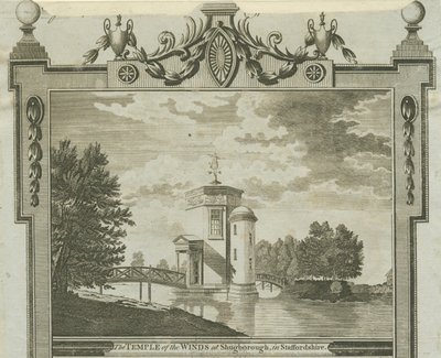 Shugborough - Vindarnas tempel: gravyr, nd [c 1770] av Unbekannt