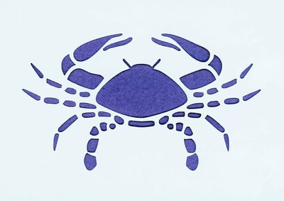 Stjärntecken: cancer (Astrologiskt tecken: cancer) Privat samling av Unbekannter Künstler