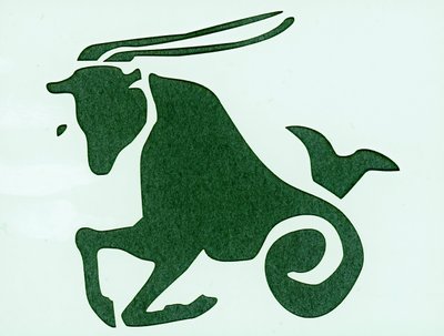 Stjärntecken: Stenbocken (Astrologiskt tecken: Stenbocken) Privat samling av Unbekannter Künstler