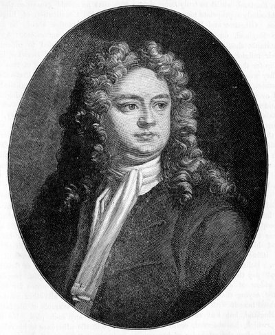 Sir Richard Steele - porträtt av Unbekannter Künstler