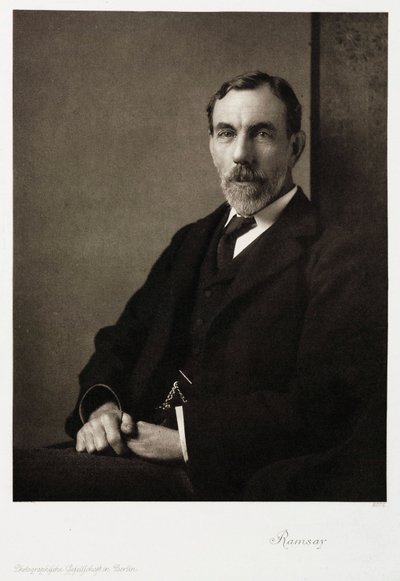 Sir William Ramsay, skotsk kemist, ca 1910 av Unbekannt