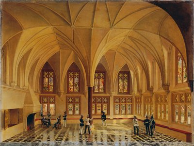 Sommerrempper av Marienburg nära Danzig av Unbekannter Künstler