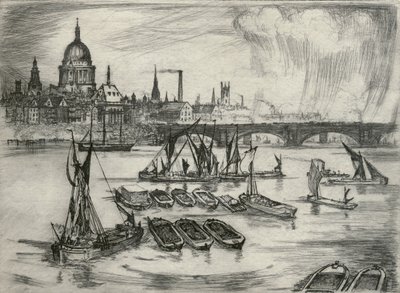 St Pauls katedral av Unbekannter Künstler