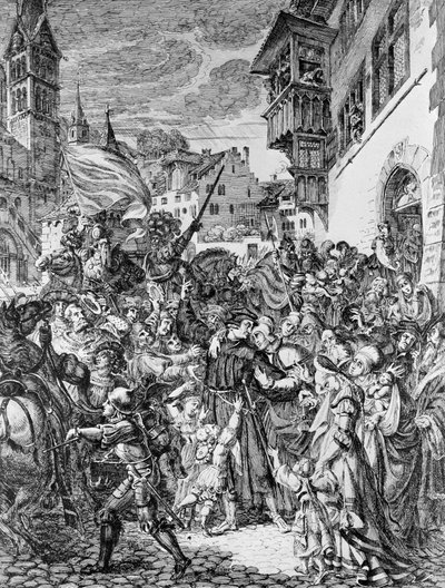 Schweiz reformation Ulrich Zwingli av Unbekannt