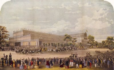 Den stora utställningen 1851, London (tryck) av Unbekannter Künstler