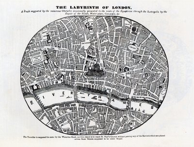 "The Labyrinth of London" av Unbekannt