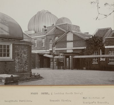 Prime Meridian vid Royal Observatory, Greenwich, London av Unbekannt