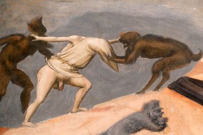 Scrovegni-kapellet. Fresko av Giotto av Unbekannter Künstler
