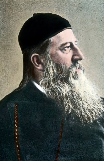 Låtskrivaren och metodistpredikanten Ernst Heinrich Gebhardt av Unbekannter Künstler