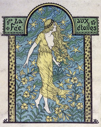 Stjärnfenan, cirka 1900 (illustration) av Unbekannter Künstler