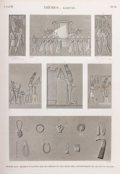 Thebe, Karnak av Unbekannt