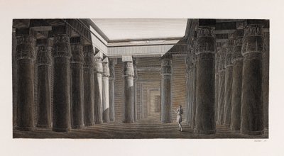 Thebe: Karnak, närbild av Unbekannt
