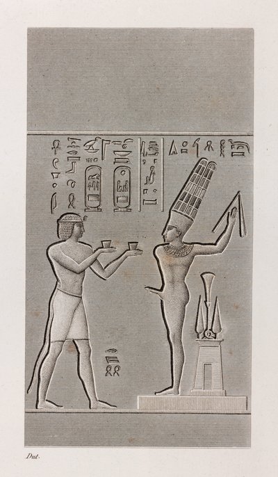 Thebe, Karnak närbild av Unbekannt