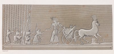 Thebe: Karnak, närbild av Unbekannt