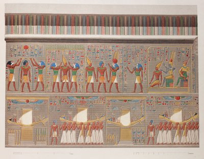 Thebe: Karnak, närbild av Unbekannt