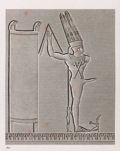 Thebe, Karnak närbild av Unbekannt