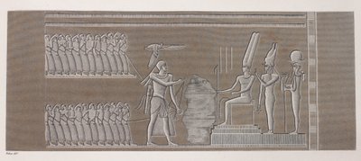 Thebe: Karnak, närbild av Unbekannt