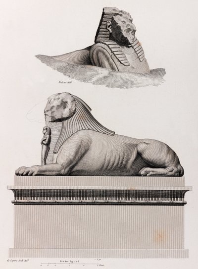 Thebe: Karnak, närbild av Unbekannt