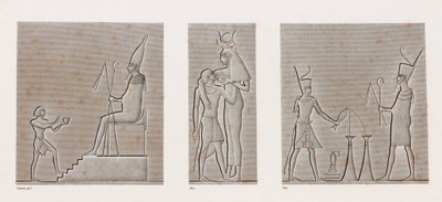 Thebe, Karnak, närbild av Unbekannt