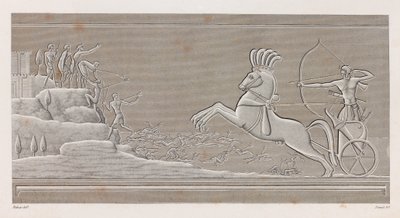 Thebe: Karnak, närbild av Unbekannt