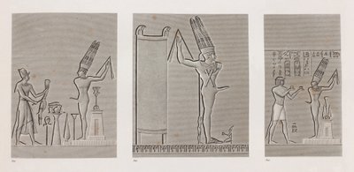 Thebe, Karnak närbild serie av Unbekannt