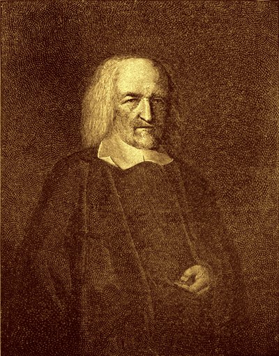 Thomas Hobbes (gravyr) av Unbekannter Künstler
