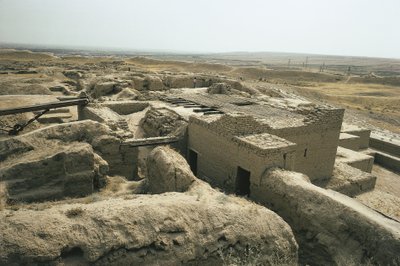 Turkmenistan. Magofu ya Nisa. Orodha ya Urithi wa Dunia wa UNESCO, 2007swed av Benjamin Baud