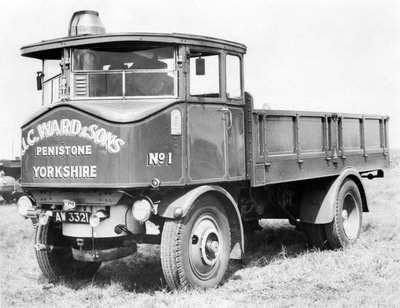 Storbritannien: En ångvagn. c1930 av Unbekannt