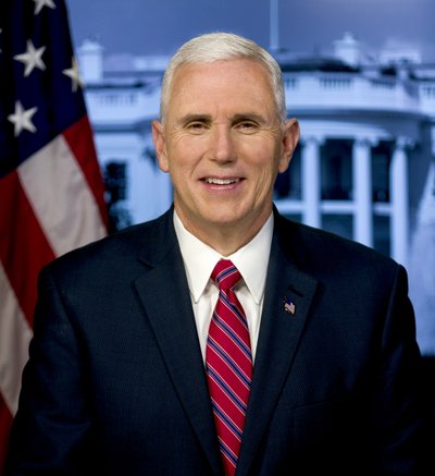 Vicepresident Mike Pence, 2017 (bild) av Unbekannter Künstler