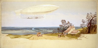 Ville de Paris luftskepp, tidigt 1900-tal av Unbekannt