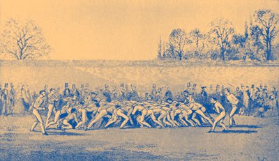 Winchester fotboll: "En het av Unbekannter Künstler