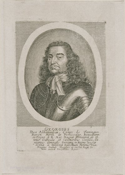 George Monk, hertig av Albemarle och jarl av Torrington av Unbekannter Stecher