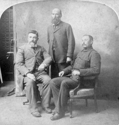 Boerchefer, Sydafrika, Boerkriget, 1902 av Underwood and Underwood