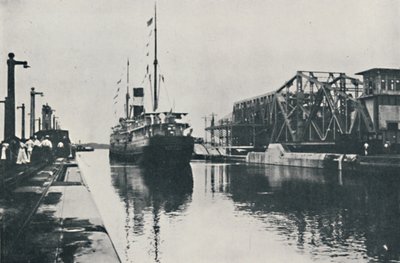 Invigning av Panamakanalen, 1916 av Underwood and Underwood