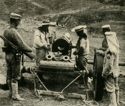 Våra allierade i Fjärran Östern: Japanska sjömän..., 1914-1918, c1920. av Underwood and Underwood