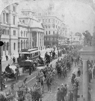 South African Light Horse, Kapstaden, Sydafrika, 2:a boerkriget, 1900 av Underwood and Underwood